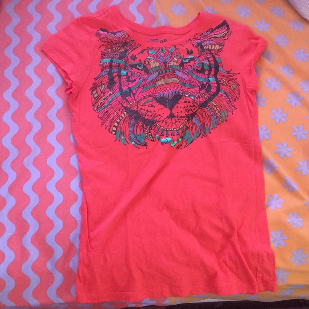 Ruum tiger shirt (orange colored)